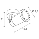 Dimensioned drawing