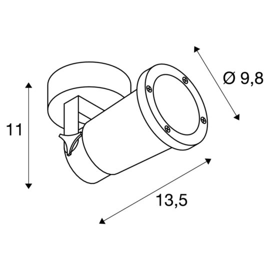 Dimensioned drawing