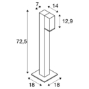 Dimensioned drawing