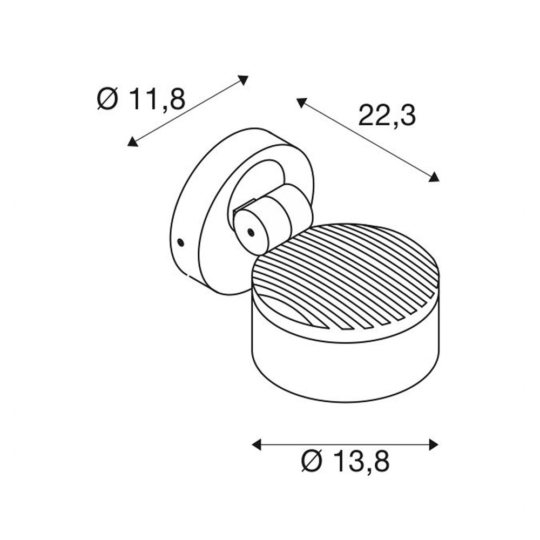 Dimensioned drawing