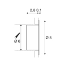 Dimensioned drawing