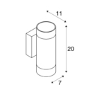 Dimensioned drawing