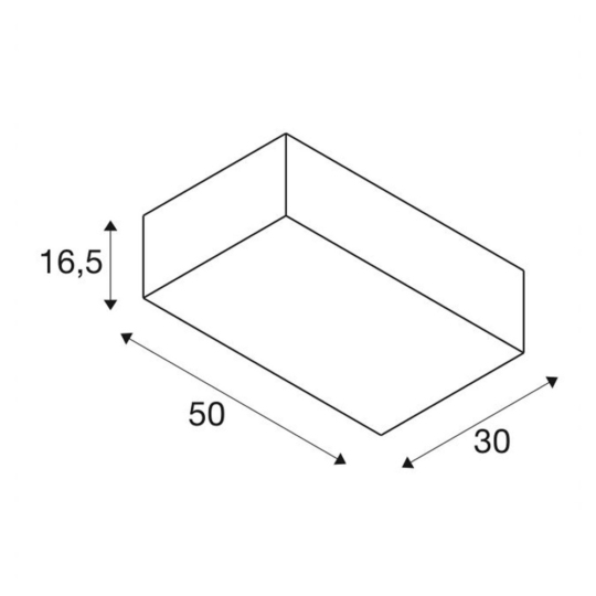 Dimensioned drawing