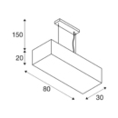 Dimensioned drawing