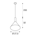 Dimensioned drawing