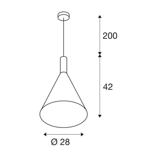 Dimensioned drawing