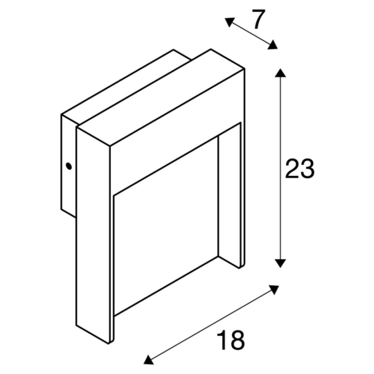 Dimensioned drawing