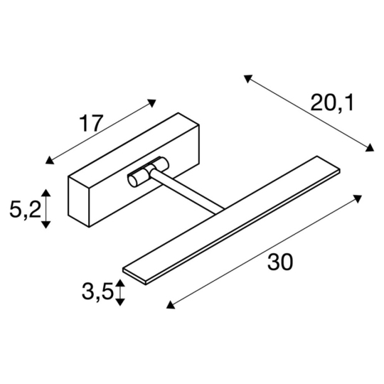 Dimensioned drawing