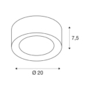 Dimensioned drawing