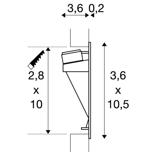 Dimensioned drawing