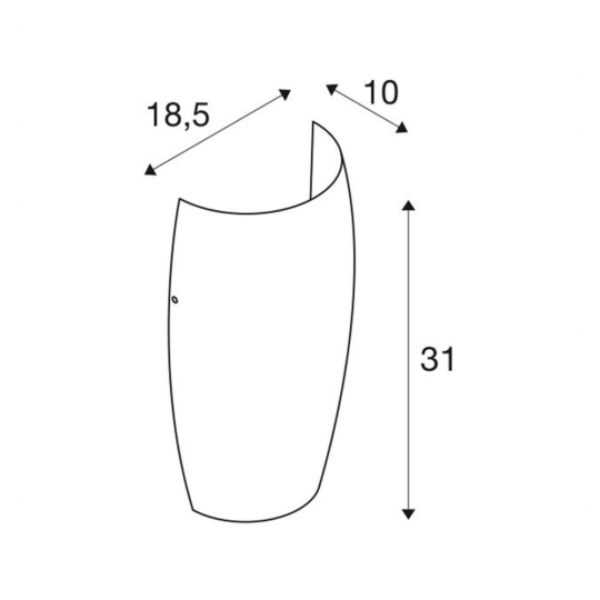 Dimensioned drawing