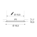 Dimensioned drawing