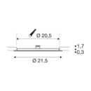 Dimensioned drawing