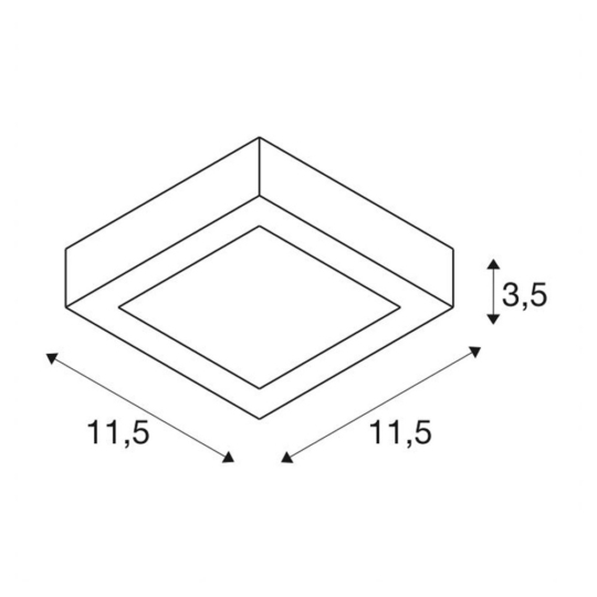 Dimensioned drawing