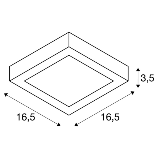 Dimensioned drawing