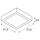 Dimensioned drawing