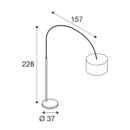 Dimensioned drawing