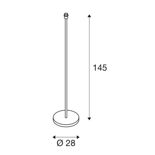 Dimensioned drawing