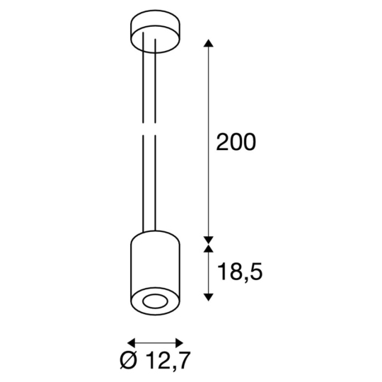 Dimensioned drawing