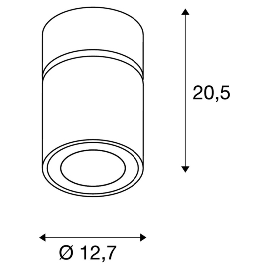 Dimensioned drawing