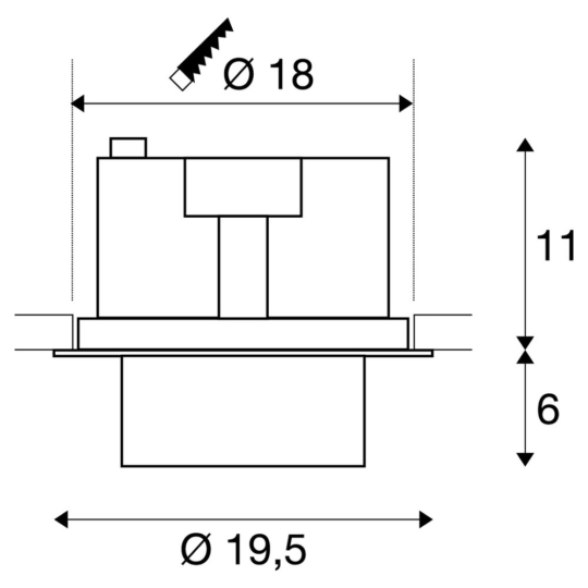 Dimensioned drawing