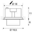 Dimensioned drawing