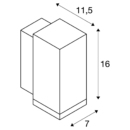 Dimensioned drawing