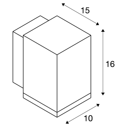 Dimensioned drawing