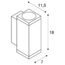 Dimensioned drawing