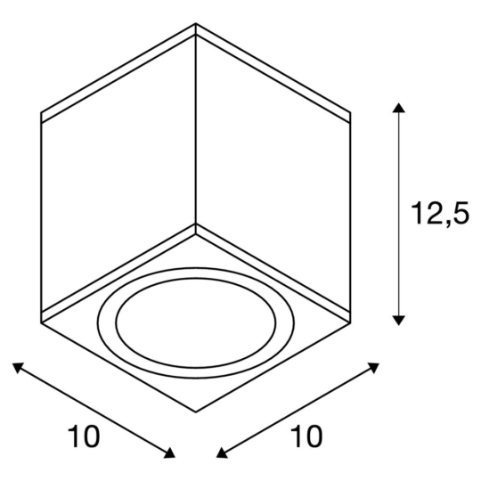 Dimensioned drawing