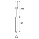 Dimensioned drawing