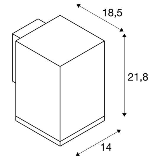 Dimensioned drawing