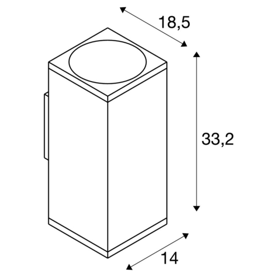 Dimensioned drawing