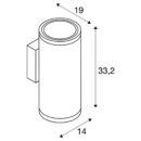 Dimensioned drawing