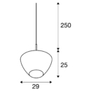 Dimensioned drawing