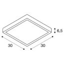 Dimensioned drawing