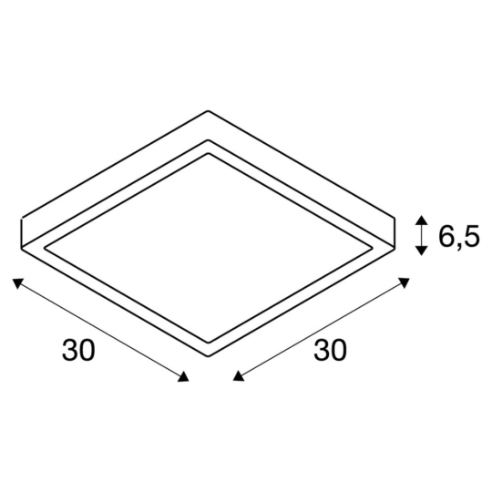 Dimensioned drawing