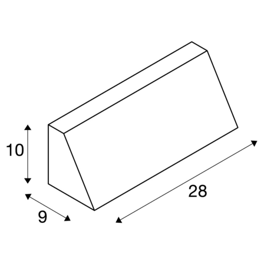 Dimensioned drawing