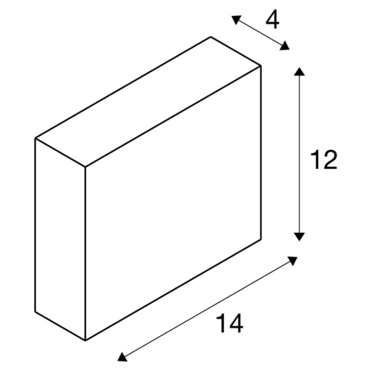 Dimensioned drawing