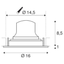 Dimensioned drawing