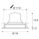 Dimensioned drawing