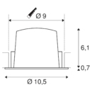 Dimensioned drawing