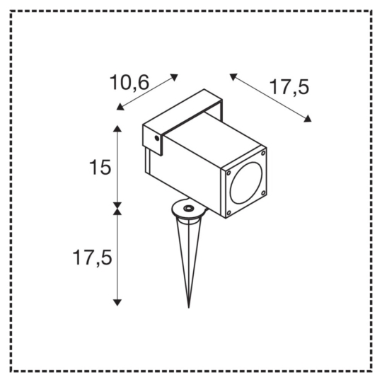 Dimensioned drawing