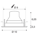 Dimensioned drawing