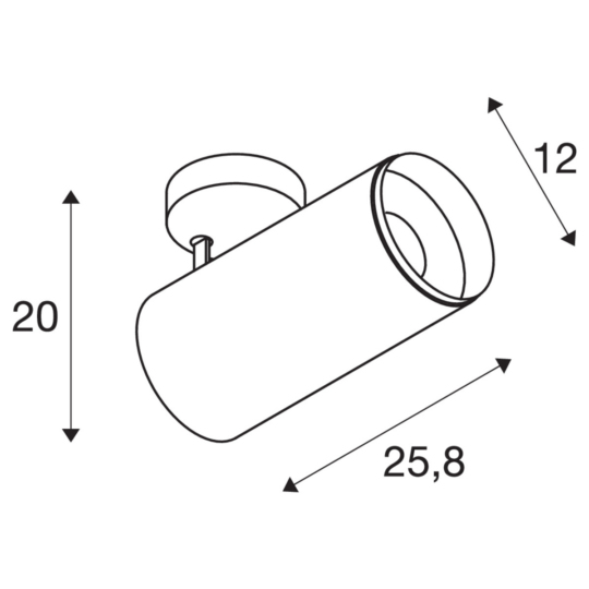 Dimensioned drawing