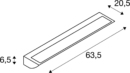 Dimensioned drawing