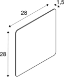 Dimensioned drawing