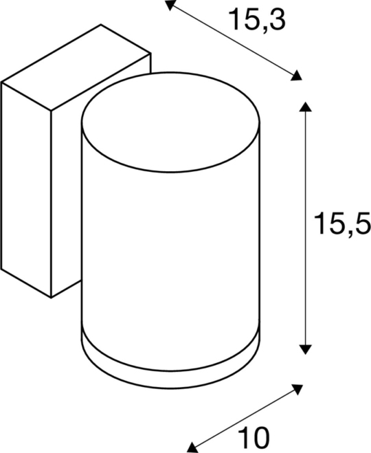 Dimensioned drawing