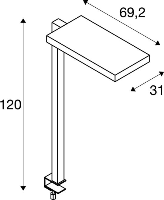 Dimensioned drawing