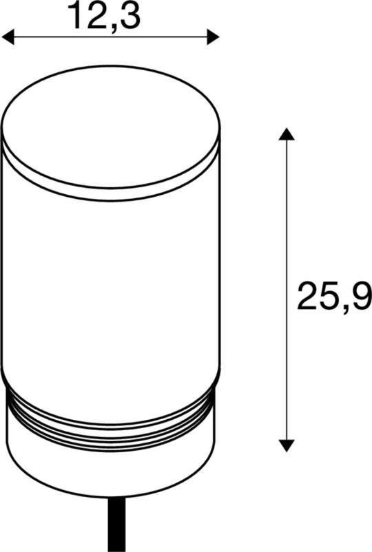 Dimensioned drawing